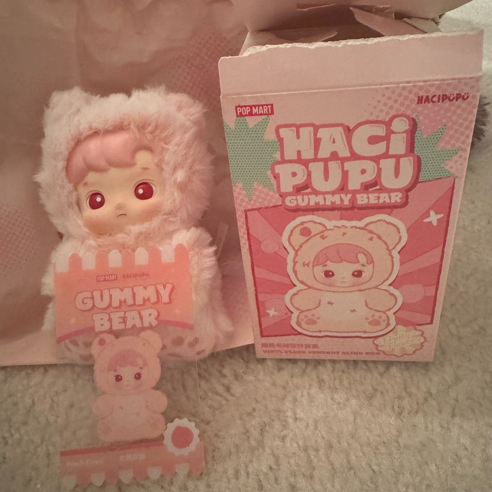 HACIPUPU Gummy Bear Series Peach Flavor new in box